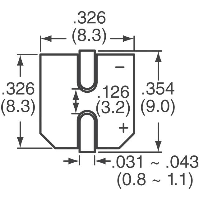 RHA0E821MCN1GS Nichicon  Aluminum - Polymer Capacitors